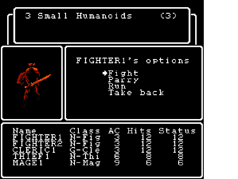 Wizardry III – Diamond no Kishi (Japan) [JP] nes 1992 Game Image
