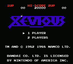 Xevious (Japan) (En) (Rev 1) [JP] Thumbnail