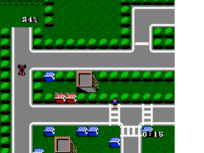 Yasuda Fire & Marine – Safety Rally (Japan) (Not For Resale) [JP] nes 1989 Game Image