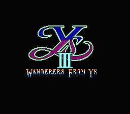 Ys III - Wanderers from Ys (Japan) [JP] Thumbnail