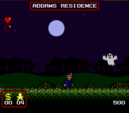 Addams Family, The (Japan) [JP] snes 1992 Game Image