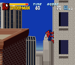 Amazing Spider-Man, The – Lethal Foes (Japan) [JP] snes 1995 Game Image