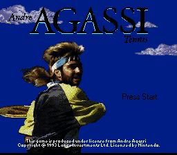 Andre Agassi Tennis (Japan) (En) [JP] Thumbnail