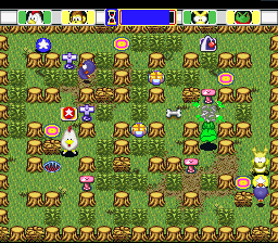 Bakutou Dochers – Bumps-jima wa Oosawagi (Japan) [JP] snes 1994 Game Image