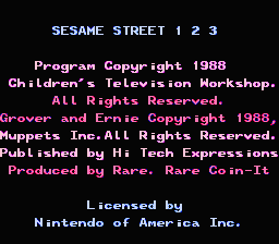 Sesame Street 123 [US] Thumbnail