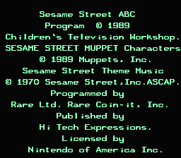 Sesame Street ABC [US] Thumbnail