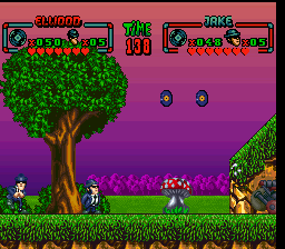Blues Brothers, The (Japan) [JP] snes 1993 Game Image