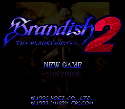 Brandish 2 – The Planet Buster (Japan) [JP]