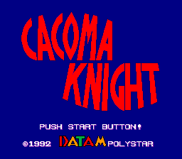 Cacoma Knight (Japan) [JP]