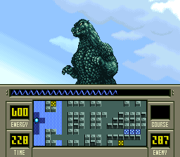 Chou Gojira – Super Godzilla (Japan) (Rev 1) [JP] snes 1994 Game Image