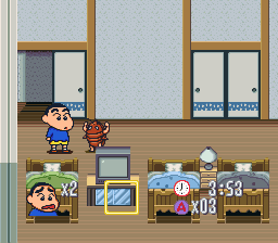 Crayon Shin-chan 2 – Daimaou no Gyakushuu (Japan) [JP] snes 1994 Game Image