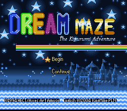 Dream Maze - Kigurumi Daibouken (Japan) [JP] Thumbnail
