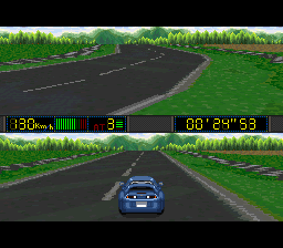 Drift King Shutokou Battle ’94 – Tsuchiya Keiichi & Bandou Masaaki (Japan) [JP] snes 1994 Game Image