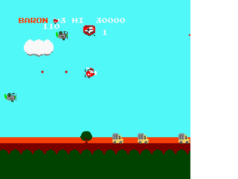 Sky Kid [US] nes 1987 Game Image