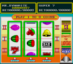 Dynamaite – The Las Vegas (Japan) [JP] snes 1994 Game Image