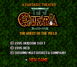Elfaria II - The Quest of the Meld (Japan) [JP] Thumbnail
