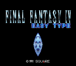 Final Fantasy IV - Easy Type (Japan) [JP] Thumbnail