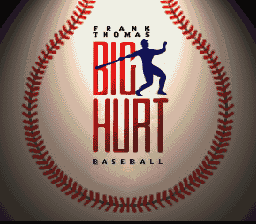 Frank Thomas Big Hurt Baseball (Japan) (En) [JP] Thumbnail
