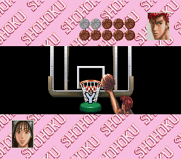 From TV Animation Slam Dunk – Yonkyou Gekitotsu!! (Japan) (Rev 1) [JP] snes 1994 Game Image