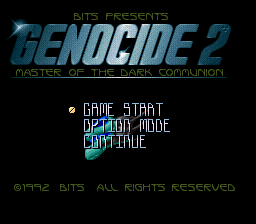 Genocide 2 (Japan) [JP]