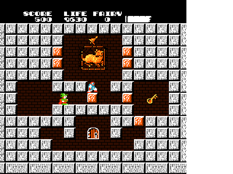 Solomon’s Key [US] nes 1987 Game Image