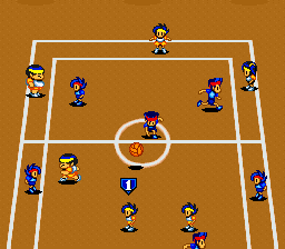 Go! Go! Dodge League (Japan) (Rev 1) [JP] snes 1993 Game Image