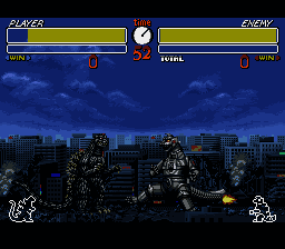 Gojira – Kaijuu Daikessen (Japan) (Rev 1) [JP] snes 1994 Game Image