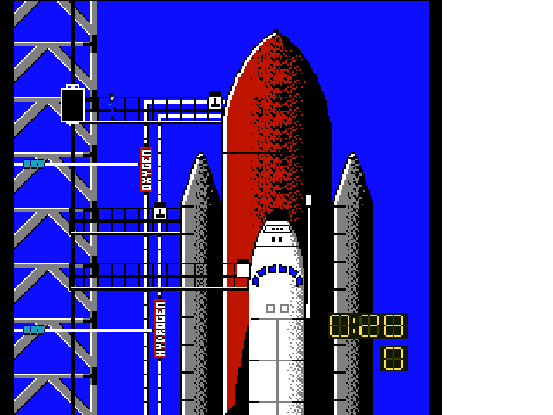 Space Shuttle Project [US] nes 1991 Game Image