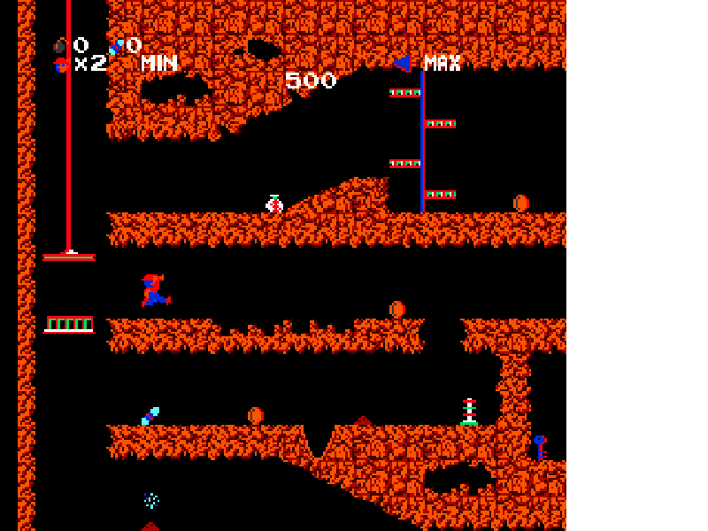 Spelunker [US] nes 1987 Game Image