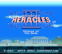 Heracles no Eikou III - Kamigami no Chinmoku (Japan) [JP] Thumbnail