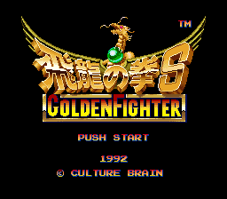 Hiryuu no Ken S - Golden Fighter (Japan) [JP] Thumbnail