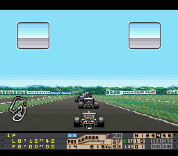 Human Grand Prix III – F1 Triple Battle (Japan) (En) [JP] snes 1994 Game Image