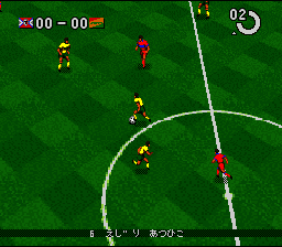 J.League Super Soccer ’95 – Jikkyou Stadium (Japan) [JP] snes 1995 Game Image