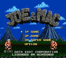 Joe & Mac - Tatakae Genshijin (Japan) [JP] Thumbnail