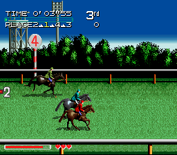 Jumpin’ Derby (Japan) [JP] snes 1996 Game Image