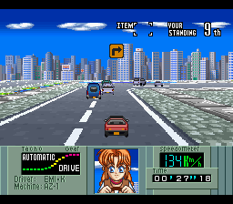 Kat’s Run – Zen-Nihon K-Car Senshuken (Japan) [JP] snes 1995 Game Image