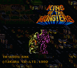 King of the Monsters (Japan) [JP]
