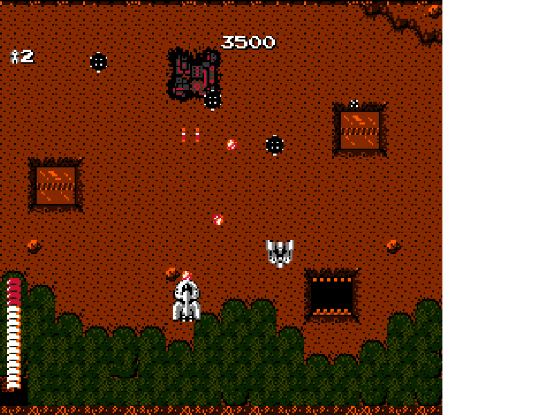 Starship Hector [US] nes 1990 Game Image