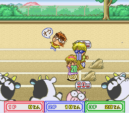 Kingyo Chuuihou! – Tobidase! Game Gakuen (Japan) [JP] snes 1994 Game Image