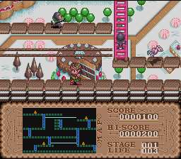 Lode Runner Twin – Justy to Liberty no Daibouken (Japan) [JP] snes 1994 Game Image