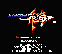 Strider [US] Thumbnail