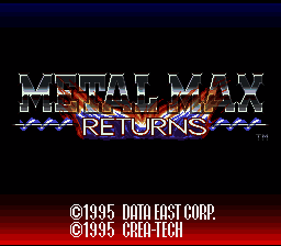 Metal Max Returns (Japan) [JP]
