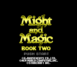 Might and Magic – Book II (Japan) [JP]