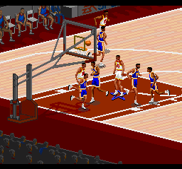 NBA Live 95 (Japan) [JP] snes 1994 Game Image