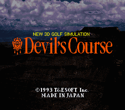 New 3D Golf Simulation - Devil's Course (Japan) [JP] Thumbnail