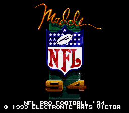 NFL Pro Football '94 (Japan) [JP] Thumbnail