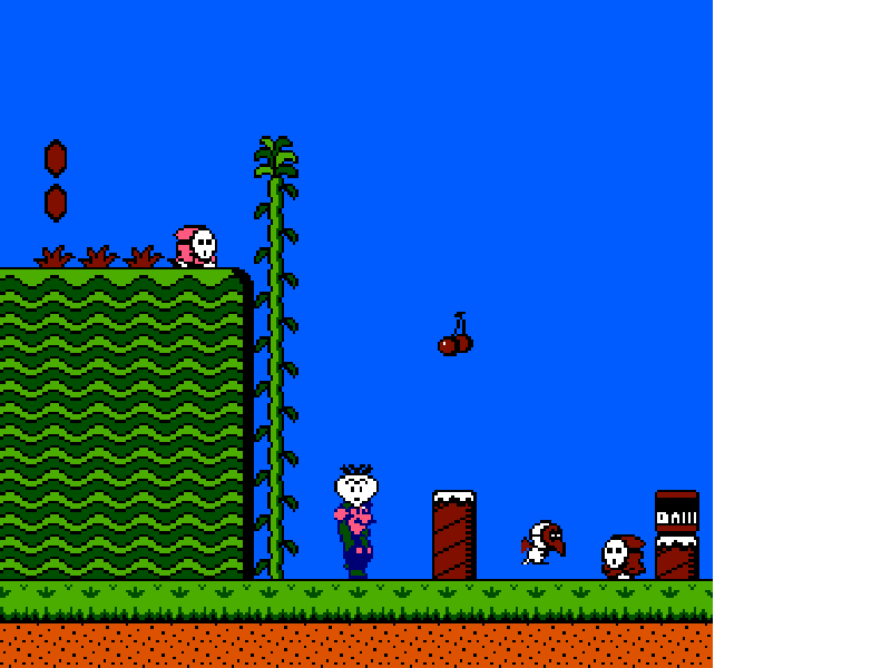 Super Mario Bros. 2 [US] nes 1988 Game Image