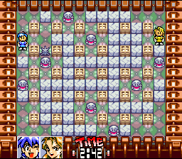 Otoboke Ninja Colosseum (Japan) [JP] snes 1995 Game Image