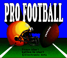 Pro Football (Japan) (En) [JP]