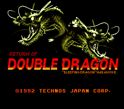 Return of Double Dragon (Japan) (En) [JP]